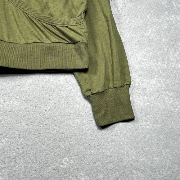 PORRIDGE Anthropologie Hooded Sweatshirt Women's Size XL Green (Moss) NWT - Picture 4 of 10